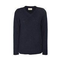 T6W2503081 THOMAS COOK WOMEN'S CAMFIELD TEXTURED JUMPER LONG