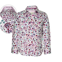 T6W5105044 THOMAS COOK GIRL'S FLINDERS PRINT 2-PKT L/S SHIRT