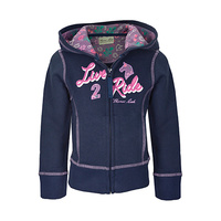T6W5702027 THOMAS COOK GIRL'S LIVE 2 RIDE ZIP THRU FLEECE HOODY