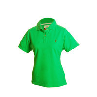 W-POLO-GRN Nungar Women's Pique Knit Polo