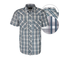 X6S1116059 WRANGLER MENS DARIAN CHECK S/S SHIRT