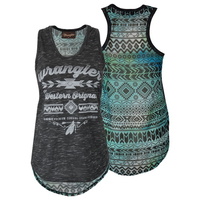 X6S2569104 WRANGLER WOMENS SHYLAH SINGLET TOP