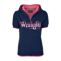 X6S2775111 WRANGLER WOMENS CHLOE ZIP UP S/S HOODIE