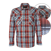 X6W1111008 WRANGLER MEN'S CISCO CHECK L/S SHIRT