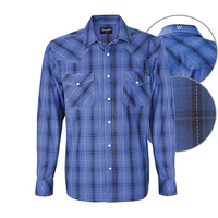 X6W1111012 WRANGLER MEN'S CLAY CHECK L/S SHIRT