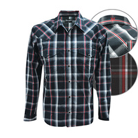 X6W1114007 WRANGLER MEN'S WESTON CHECK L/S SHIRT