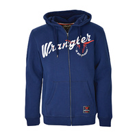 X6W1774003 WRANGLER MEN'S TERRELL ZIP UP HOODIE