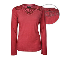 X6W2558039 WRANGLER WOMEN'S MIA L/S TOP
