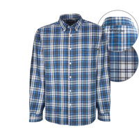 X7W1115131 Mens Quinn Check Button Down Ls Shirt