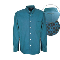 X7W1115133 Mens Corey Print Button Down Ls Shirt