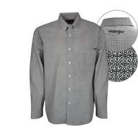 X7W1115156 Mens Alex Print Button Down Ls Shirt