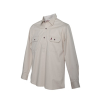 YB4 Nungar Curringo Boy's 1/2 Placket Work Shirt