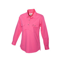 YHP5 Nungar Tilly Girl's 1/2 Placket Work Shirt
