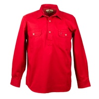 YR4 Nungar Curringo Boy's 1/2 Placket Work Shirt