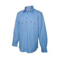 YSKB4 Nungar Curringo Boy's 1/2 Placket Work Shirt