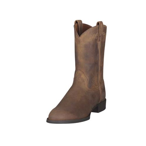 10002284 Ariat Men's Heritage Roper [Size: 7 Colour: Distressed Brown Fitting: EE]