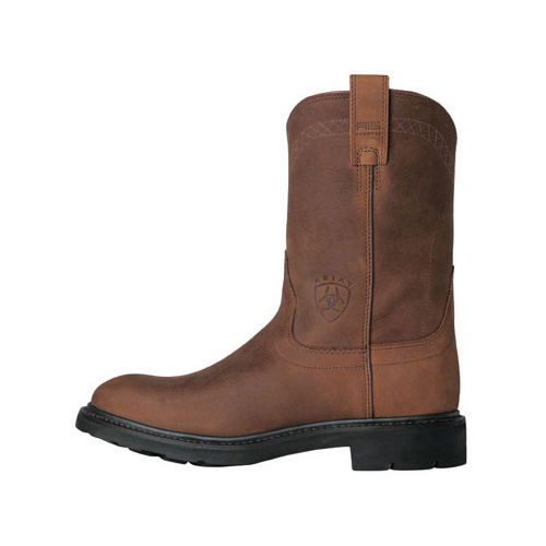 10004986 Ariat Men's Sierra Western Work [Size: 7 Colour: Aged Bark Fitting: EE]