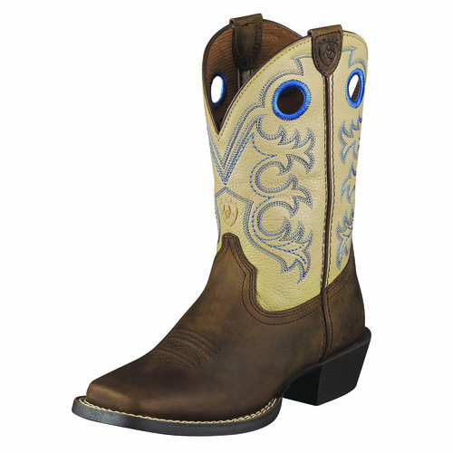 10005993 Ariat Kids Crossfire Western Boots