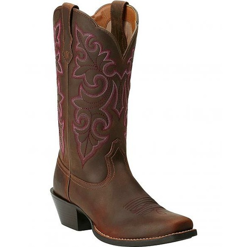 10014172 Ariat Women's Round UP Square Toe [Size: 5.5]
