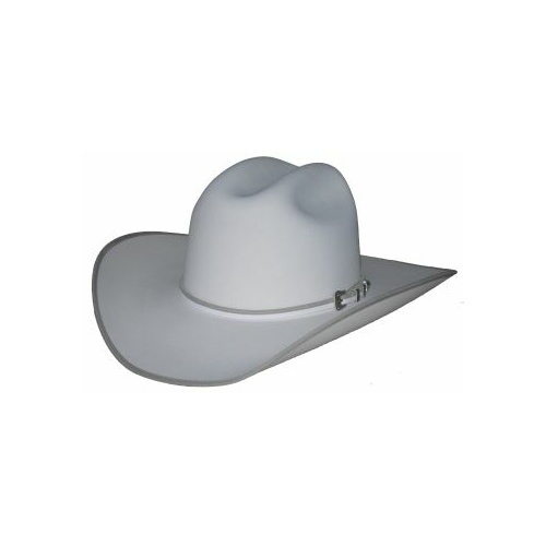 Cinch 15X Cream Trimmed Felt Hat [Size: 54 cm]