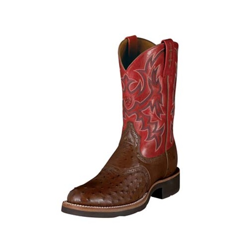 38972 Ariat Men's Cobalt XR Crepe Full Quill Ostrich