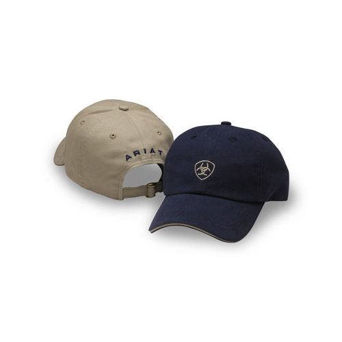 4-880 Ariat Men's Piped Ball Cap [Colour: Khaki Size: One size fits all]