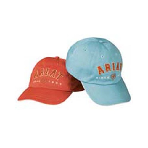 4-881 Ariat Women's Varsity Cap [Colour: Black Size: One Size Fits All]