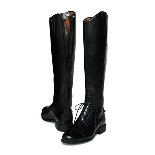 55201 Ariat Women's Challenge Field Boot Zip [Size: 5.5 Colour: Black Calf Fitting: B]