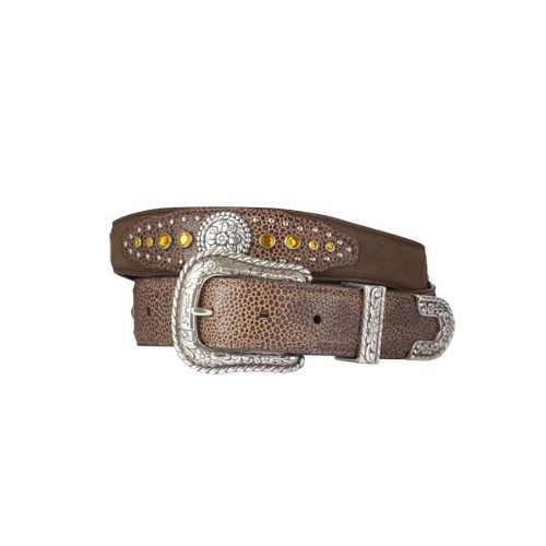 704002 Ariat Women's Scalloped [Size: 26 Colour: Mocha Stingray Print/Distressed Brown]
