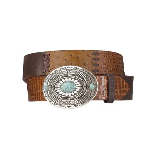 720003 Ariat Women's Fatbaby Patchwork [Size: 26 Colour: Ostrich print patchwork]