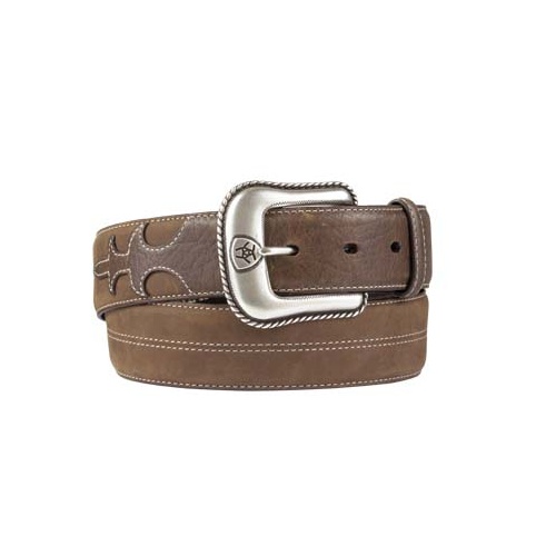 734003 Ariat Men's Western Billet [Size: 32 Colour: Distressed Brown]