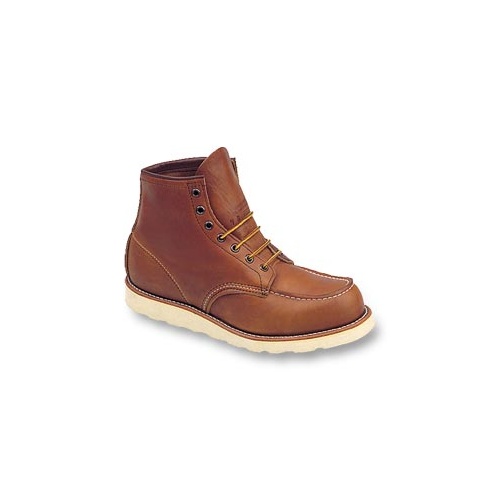 875 Red Wing Classic 6 inch White Crepe Lace Up [Size: 8 Fitting: EE]