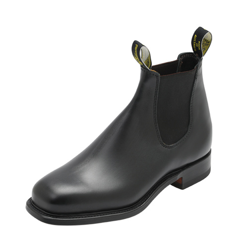B538Y R.M. Williams Comfort Henley Boots [Size: 7 Colour: Black Fitting: G]