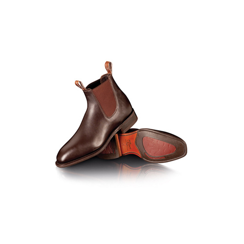 B543Y R.M. Williams Dynamic Flex Craftsman Boots [Size: 1 Colour: Black Fitting: G]