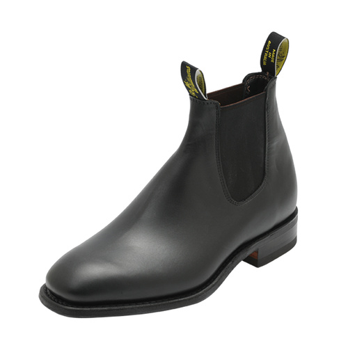 B549Y R.M. Williams Tambo Boots [Size: 1 Colour: Black Fitting: X]