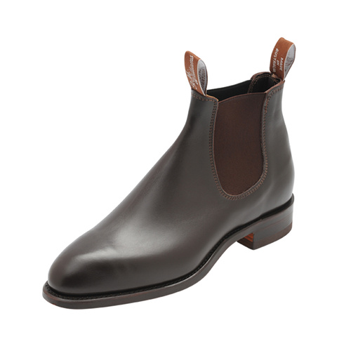 B555Y R.M. Williams Classic Macquarie Boots [Size: 1 Colour: Black Fitting: G]