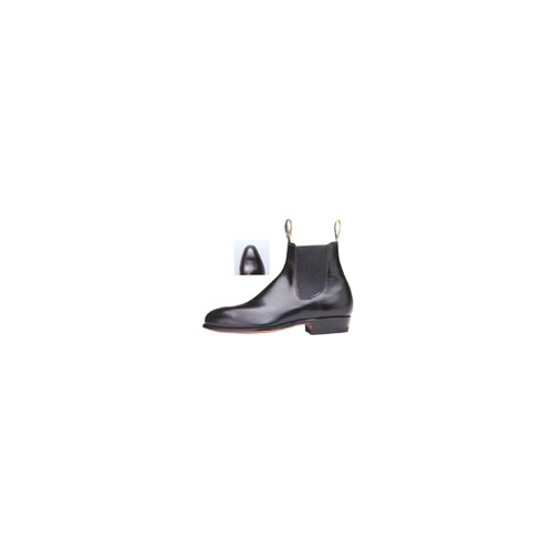 B555Y R.M. Williams Wimmera Boots [Size: 1.5 Colour: Black Fitting: G]