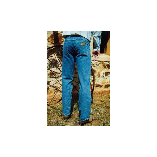 BD007 Blue Dog Men's Relaxed Fit Stonewashed Jean [Size: 29 Leg: 34 inch]