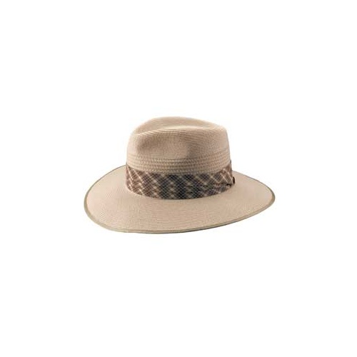 Akubra Broadbeach Hat [Size: 53 cm Colour: Black]