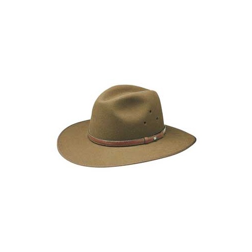 Akubra Coober Pedy [Size: 53 cm Colour: Black]