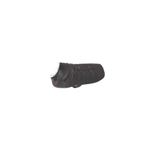 DBDCHW Driza-Bone Oilskin Dog Coat with Wool Lining