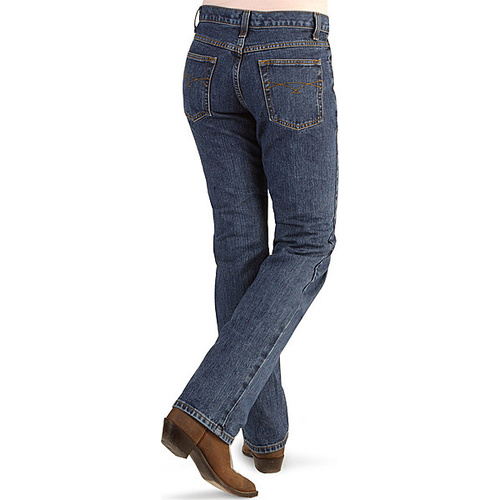 DK-STONE CRUEL GIRL Slim Fit Performance Rise Jeans [Size: 0 Colour: Dark Stone Leg: 32 inch]
