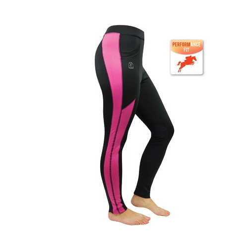 E6S2205018 TC EQUESTRIAN WOMENS ASHLEY PERFORMANCE PULL-ON [Size: 6 Colour: Black]