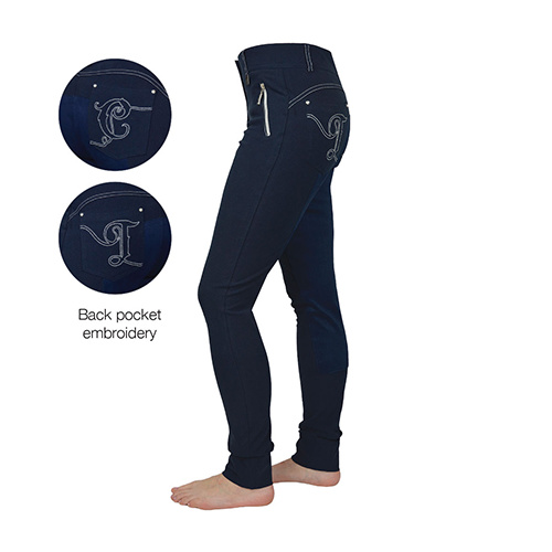E6W2201006 TC EQUESTRIAN WOMEN'S MISTRAL JODHPUR [Size: 6 Colour: Ink]
