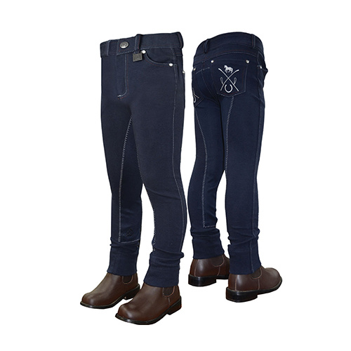 E6W5200015 TC EQUESTRIAN GIRL'S KELSEY JODHPUR [Size: 4 Colour: Dark Navy]