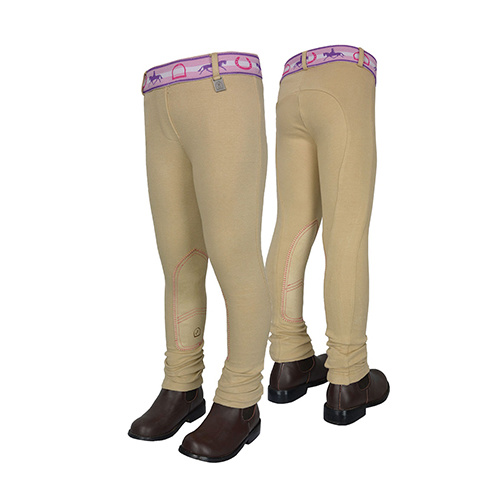 E6W5202015 TC EQUESTRIAN GIRL'S LUCINDA JODHPUR [Size: 4 Colour: Beige]