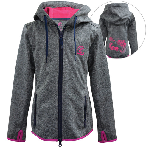 E7W5702026 Girls Hillier Hoody [Size: 4 Colour: Grey Marle]