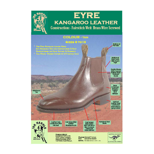 Harold HB008 Eyre Men's Boot [Size: 6]