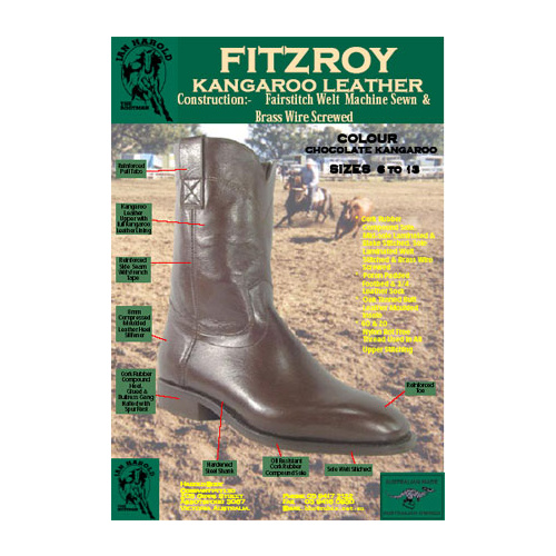 Harold HB009 Fitzroy Men's Boot [Size: 6]