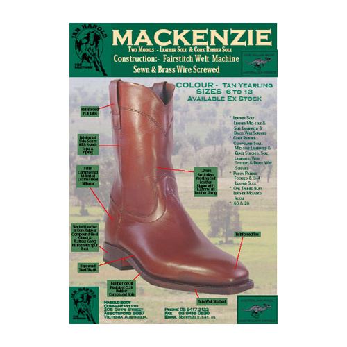 Harold HB017 Mackenzie Men's Boot [Size: 6]